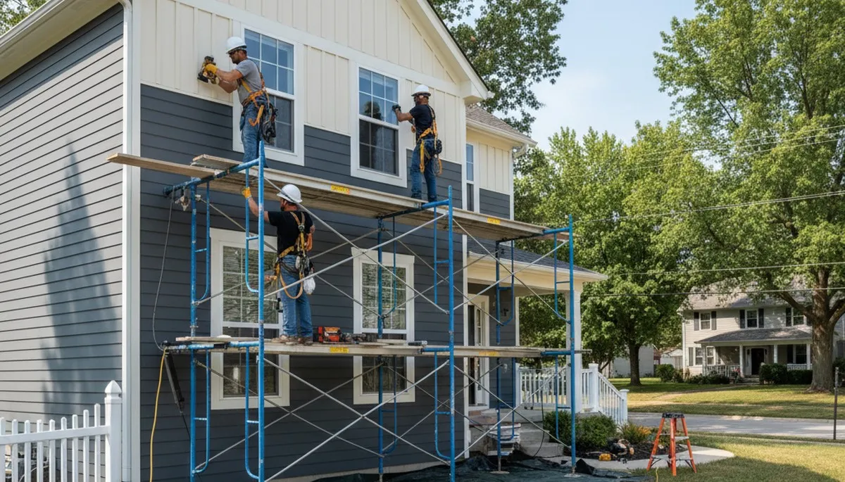 Columbus, OH siding contractor providing professional exterior siding installation and repair services