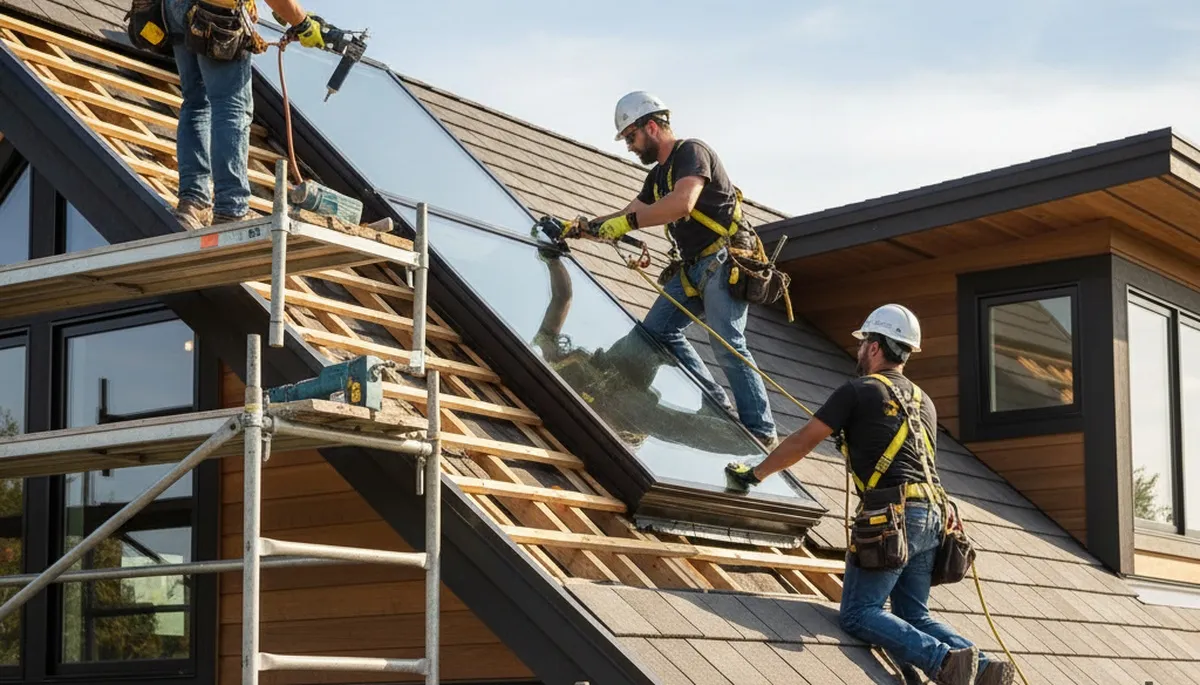 Skylight installation in Columbus, OH by FX Remodeling & Exteriors for brighter home interiors